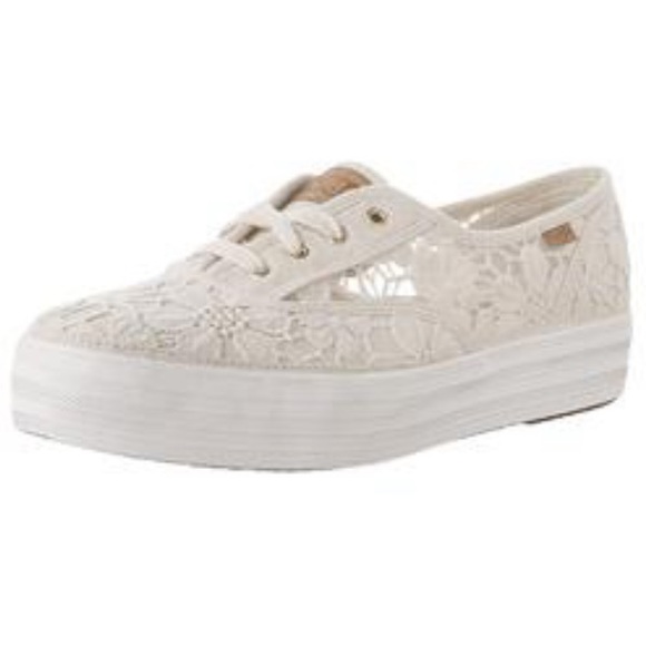 KEDS Festival All Lace Triple Decker Sneakers - Picture 3 of 10